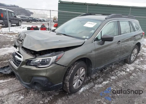 2018 Subaru Outback 2.5I z USA, uszkodzony, nr VIN 4S4BSAAC4J3396771